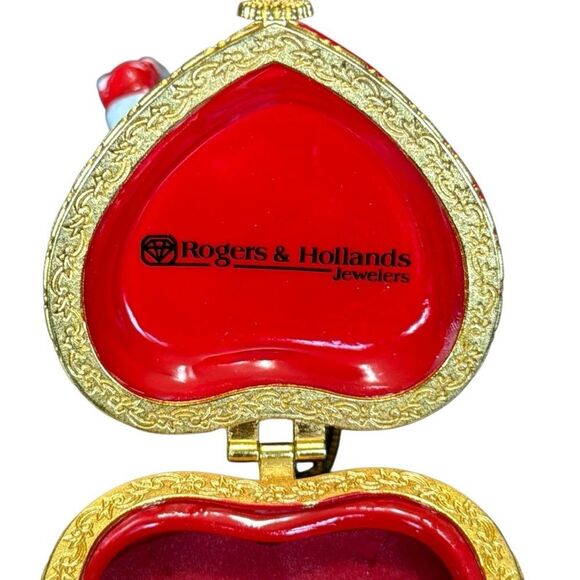 Roger & Hollands Santa Claus ring box, Christmas ornament - Picture 5 of 8